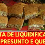 Torta de Liquidificador de Presunto e Queijo