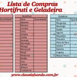 Lista de Compras para Baixar (Grátis)