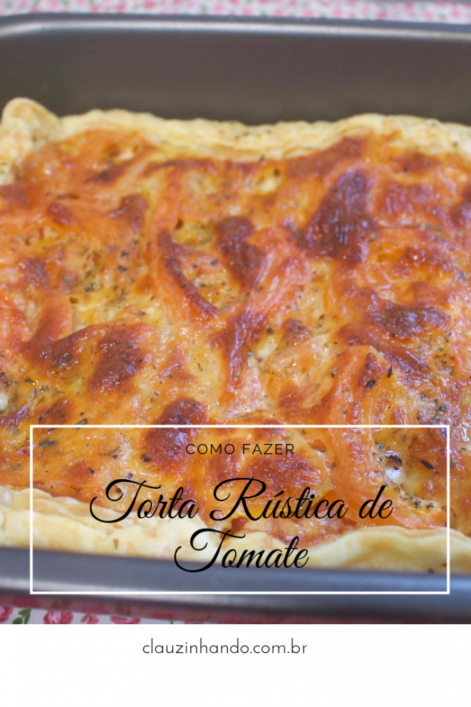 Torta Rústica de Tomate