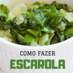 Dica: Como Fazer Escarola (Chicória) Refogada