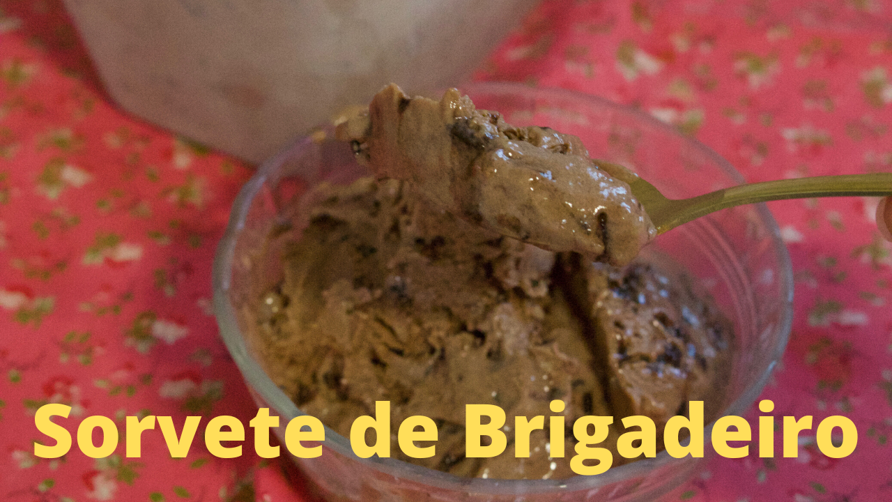 Sorvete de Brigadeiro